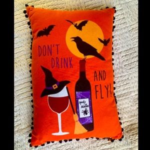 Stratford Home Halloween Witch Pillow